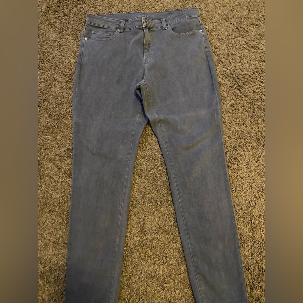Izzy Skinny Size 14 Grey Michael Kors Skinny Jeans